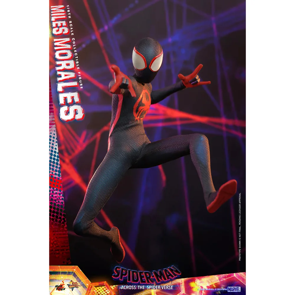 Hot Toys 1:6 Scale Marvel Spider-Man: Across the Spider-Verse Miles Morales Statue Afbeelding 1