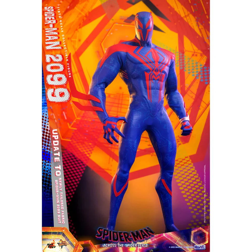 Hot Toys 1:6 Scale Marvel Spider-Man: Across the Spider-Verse Spider-Man 2099 Statue Afbeelding 1