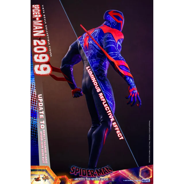 Hot Toys 1:6 Scale Marvel Spider-Man: Across the Spider-Verse Spider-Man 2099 Statue