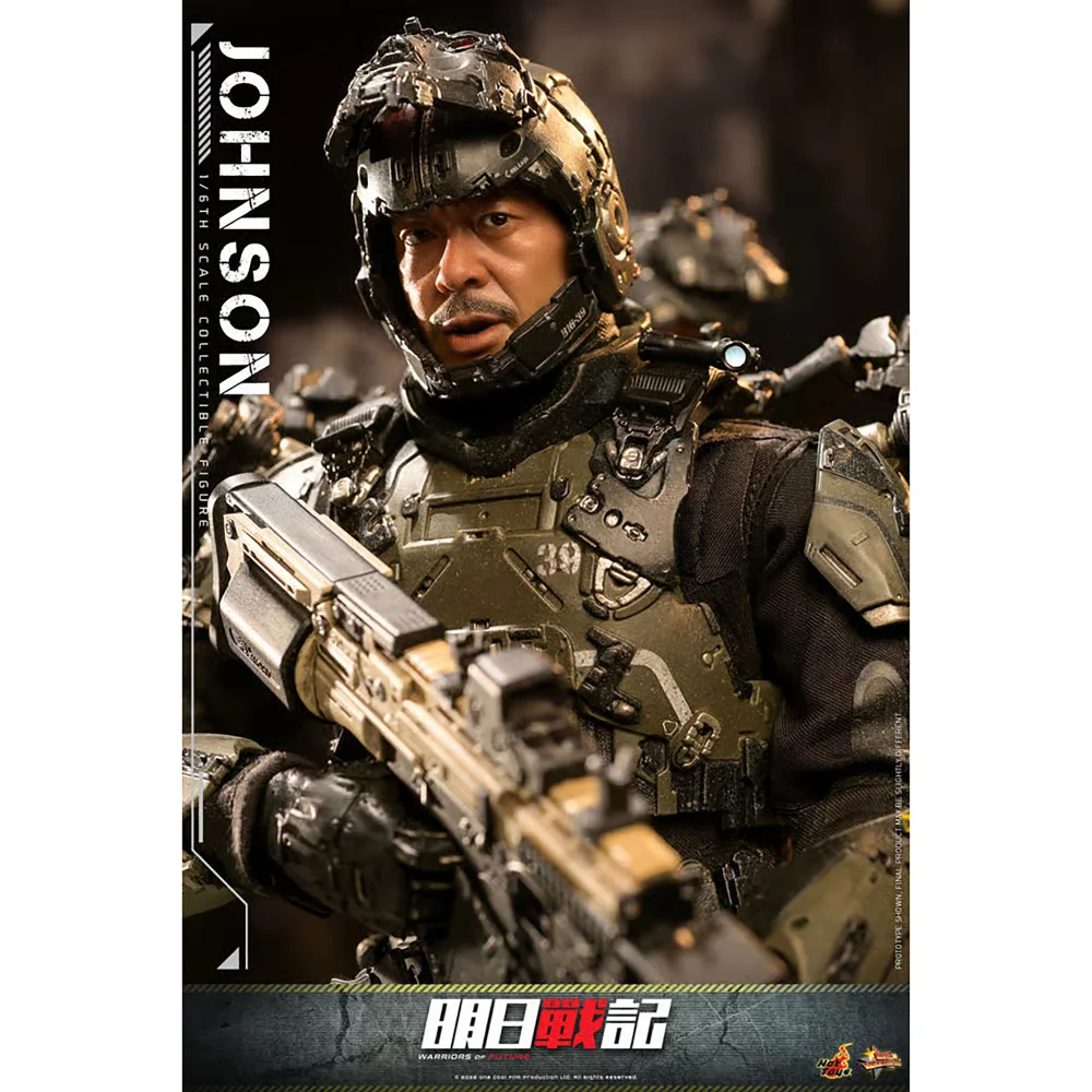 Hot Toys 1:6 Scale Warriors of Future Johnson Statue Afbeelding 1