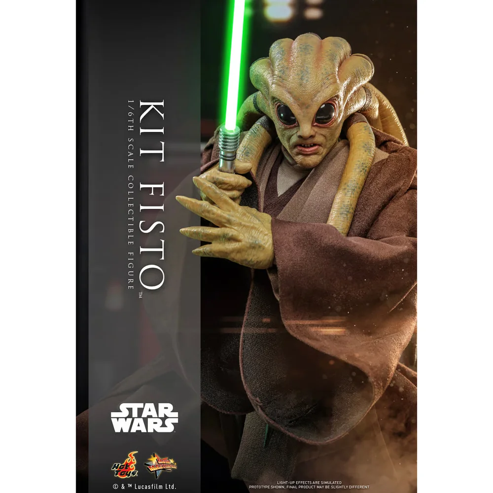 Hot Toys 1:6 Scale Star Wars: Episode III Revenge of the Sith Kit Fisto Statue Afbeelding 1