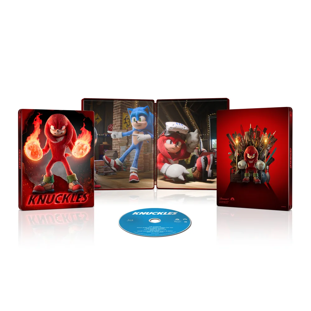Knuckles Blu-ray SteelBook Afbeelding 1