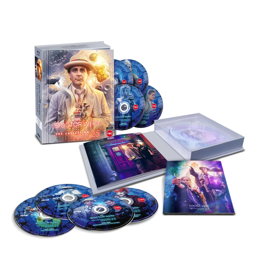 Doctor Who: The Collection Season 25 Limited Edition Blu-Ray Afbeelding 1