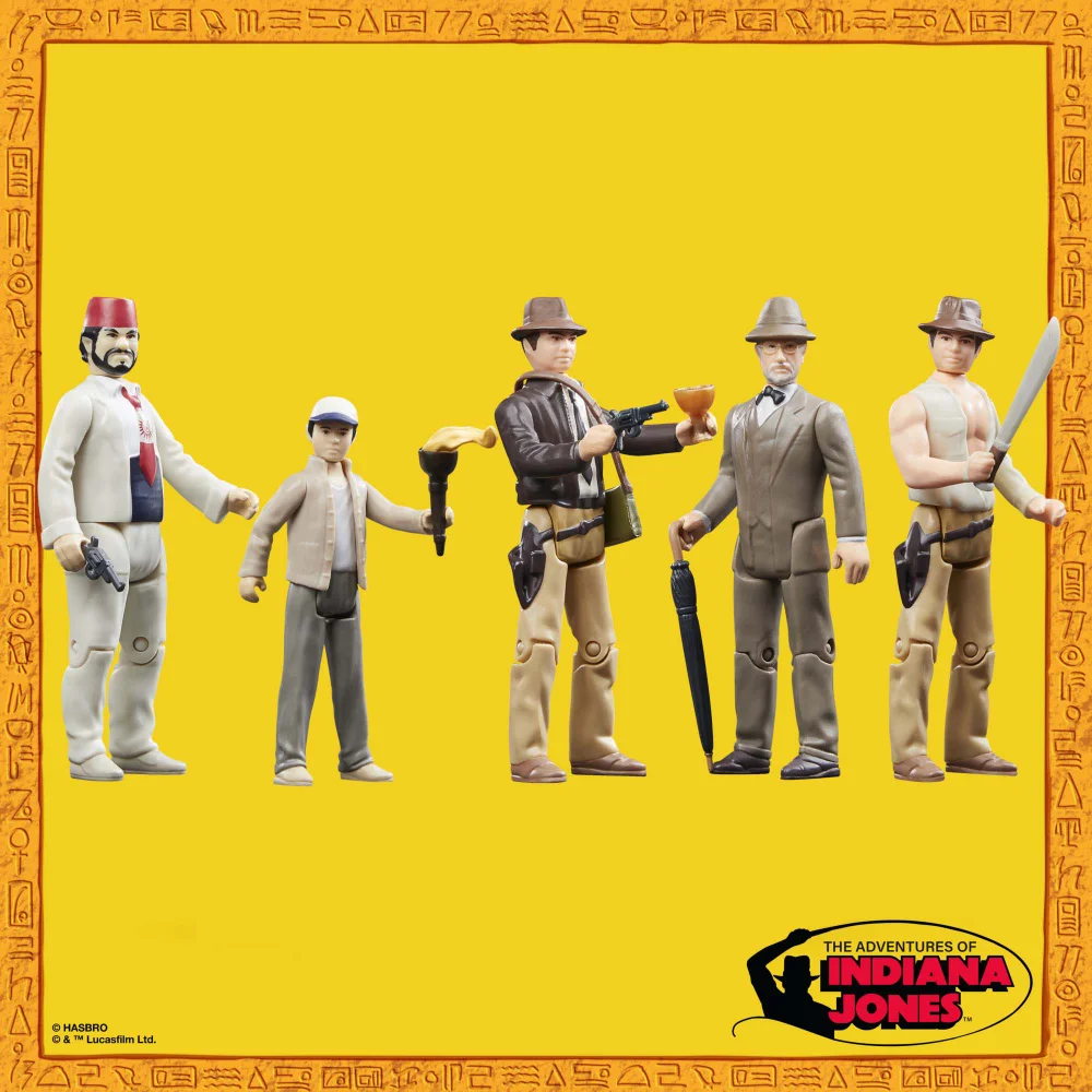 Hasbro 5-Pack Kenner Indiana Jones Action Figures - Wave 2 Afbeelding 1