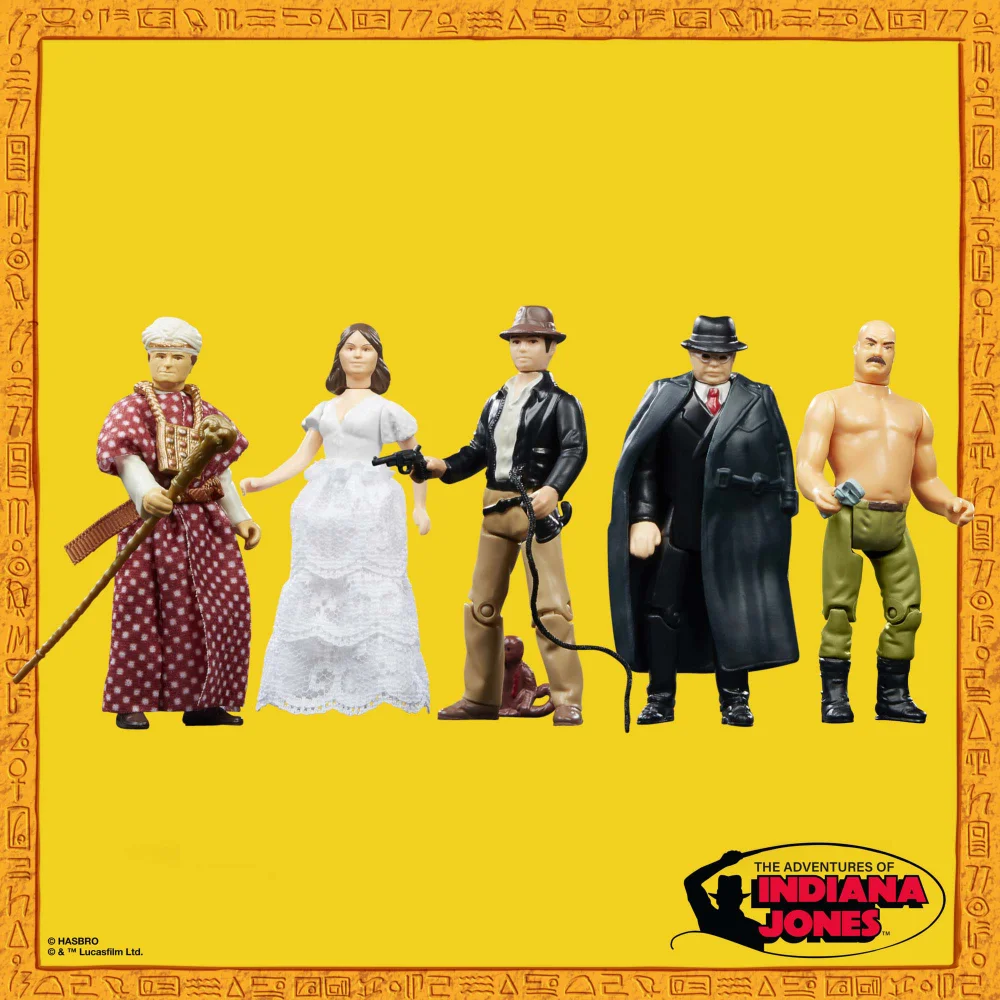 Hasbro 5-Pack Kenner Indiana Jones Action Figures - Wave 1 Afbeelding 1