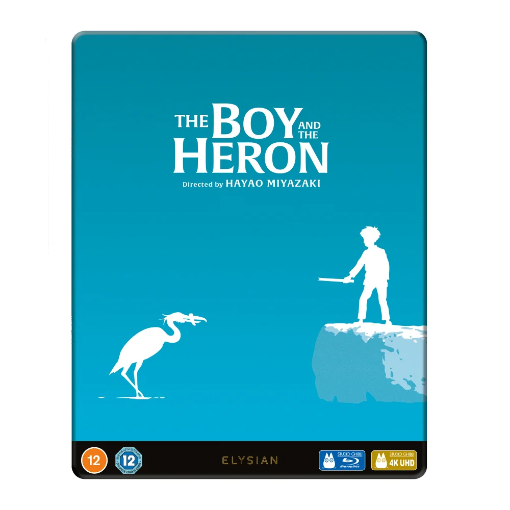 The Boy and The Heron 4K Ultra HD (Includes Blu-ray) Steelbook Afbeelding 1