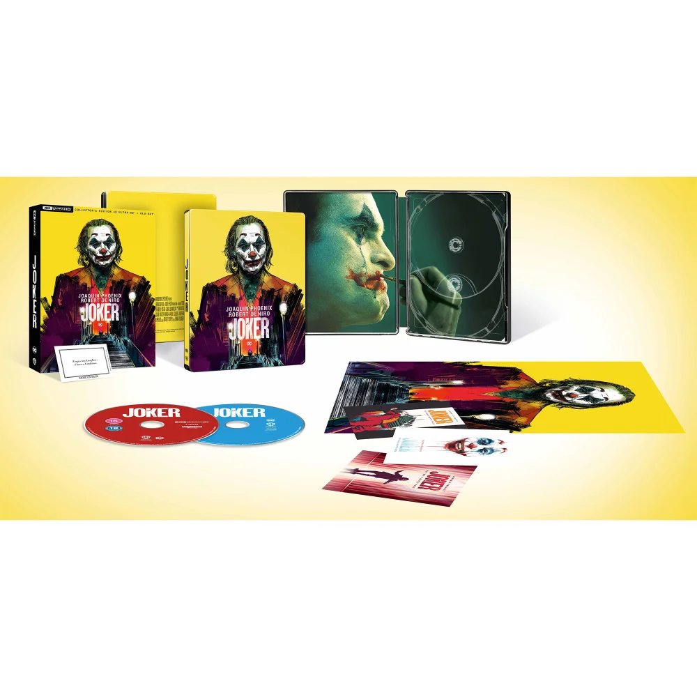 Joker Collector's Edition 4K Ultra HD Zavvi Exclusive Steelbook Afbeelding 1