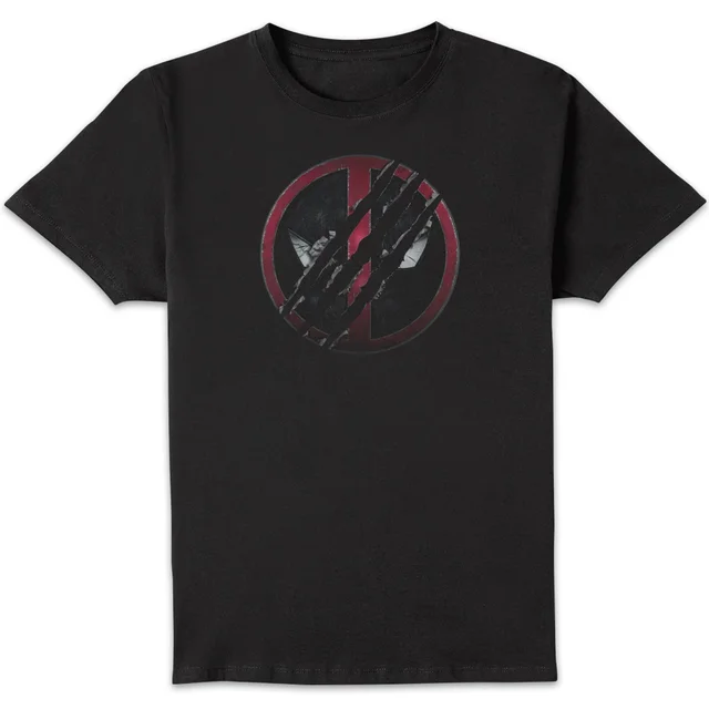 Deadpool & Wolverine Logo Unisex T-Shirt - Black