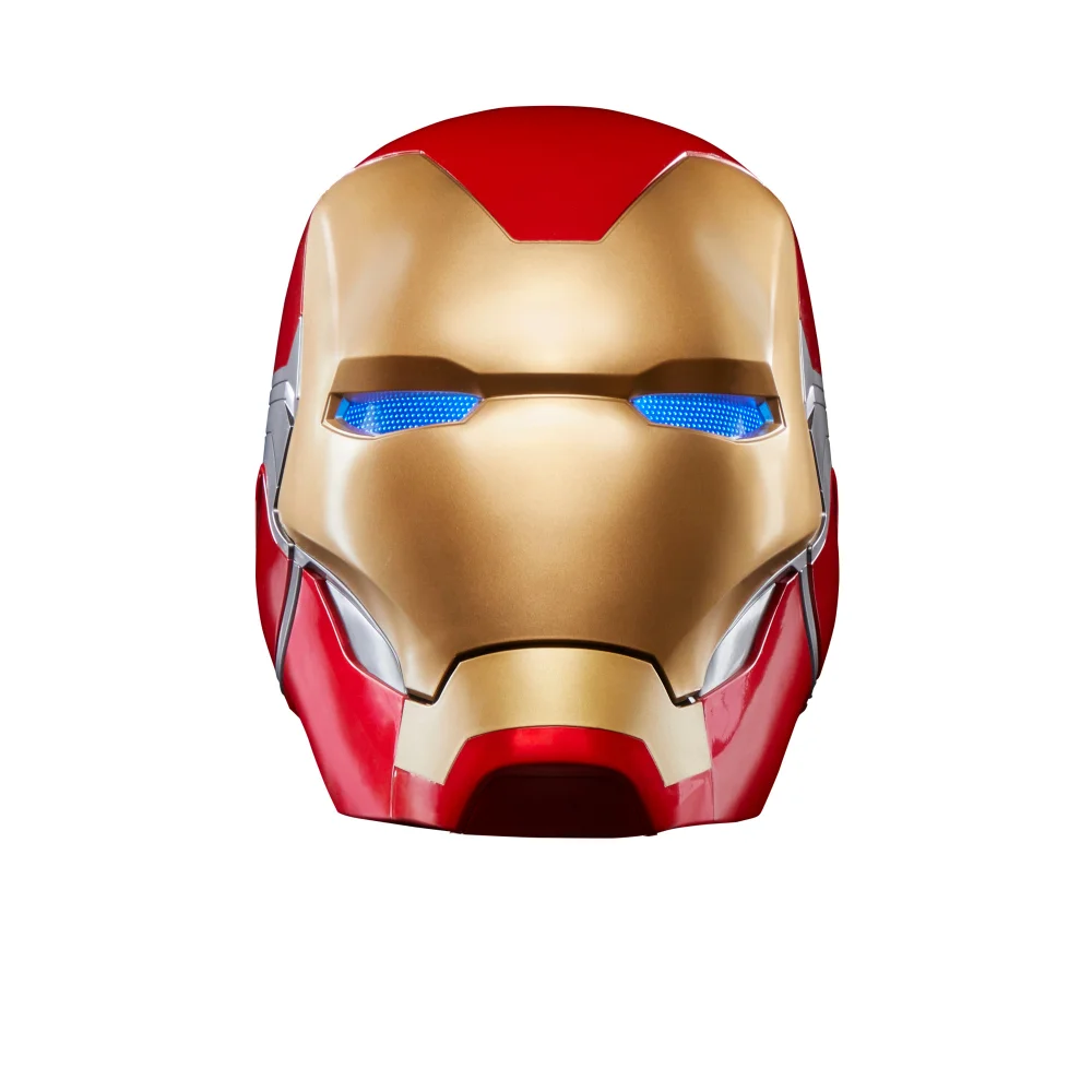 Hasbro Marvel Legends Series Iron Man Premium Electronic Helmet with Light FX Afbeelding 1