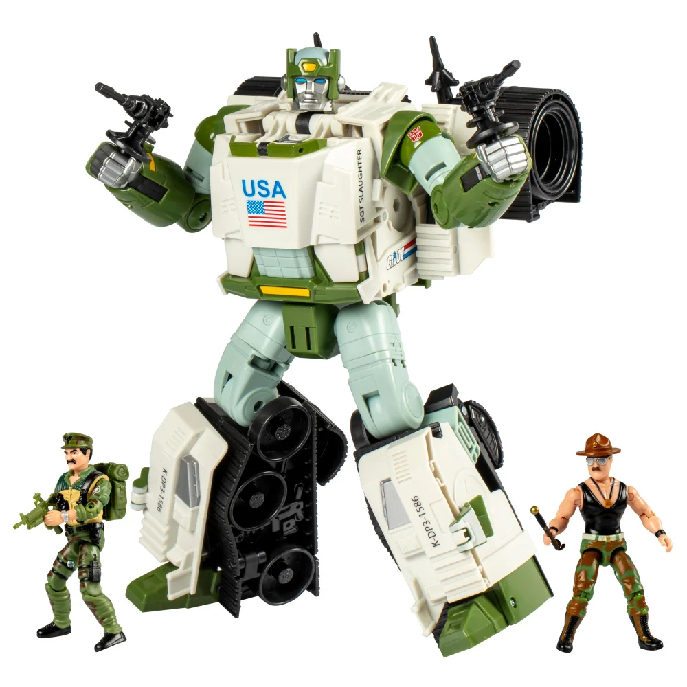 Transformers Collaborative G.I. Joe x Transformers Autobot Kup Triple T Action Figure Afbeelding 1