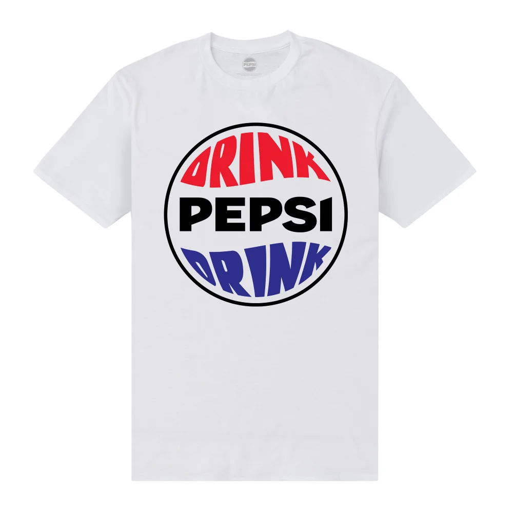 Pepsi Co. Drink Pepsi Drink Men's T-Shirt - White - S Afbeelding 1