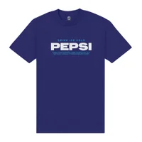 Pepsi Co. Ice Cold Men's T-Shirt - Blue - undefined undefined