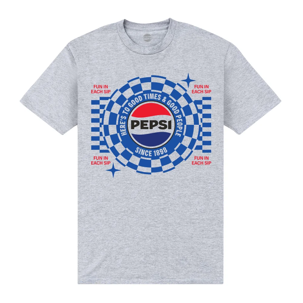 Pepsi Co. Good Times Men's T-Shirt - Grey - S Afbeelding 1