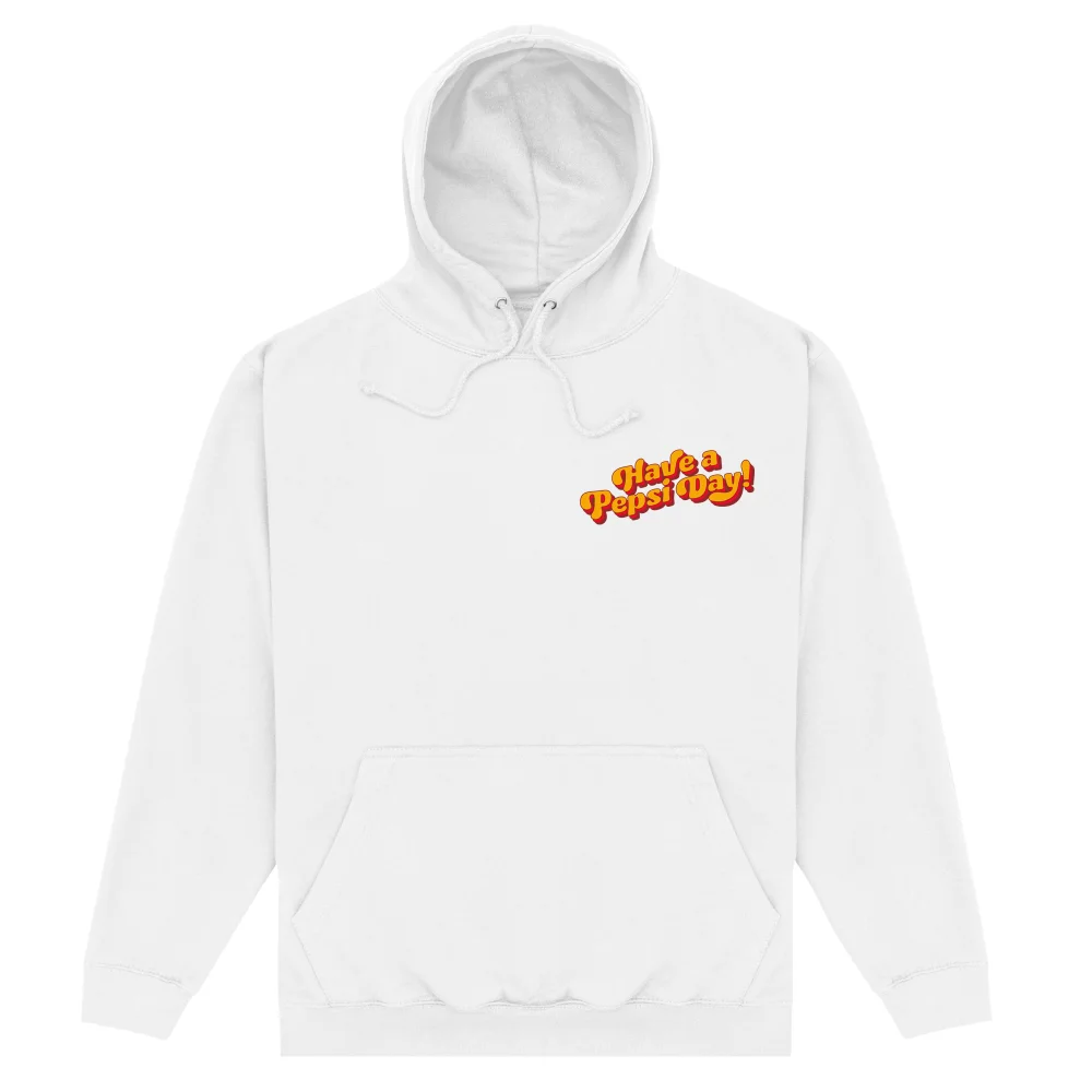 Pepsi Co. Have A Pepsi Day! Hoodie - White - S Afbeelding 1
