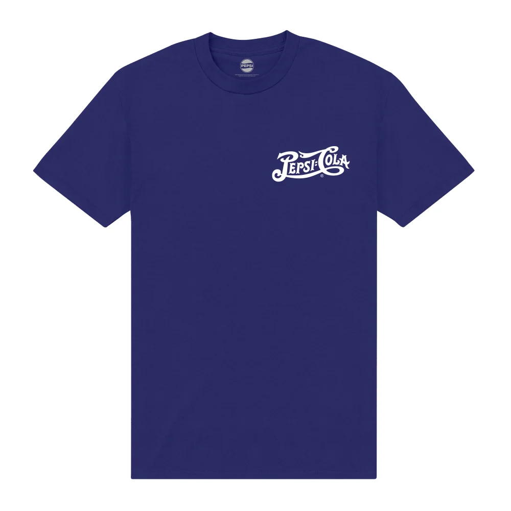 Pepsi Co. A Sparkling Beverage Men's T-Shirt - Blue - S Afbeelding 1
