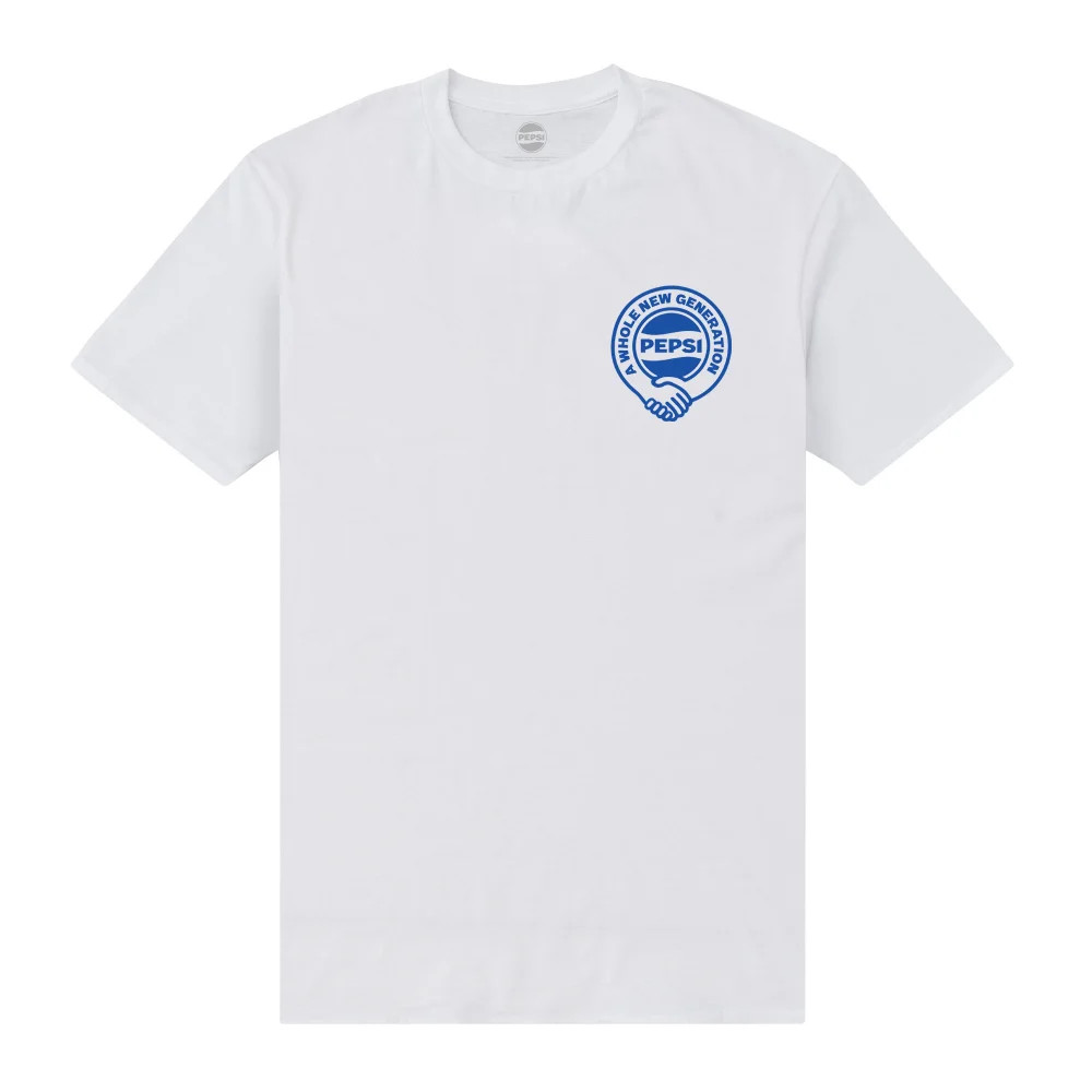 Pepsi Co. A Whole New Generation Men's T-Shirt - White - S Afbeelding 1