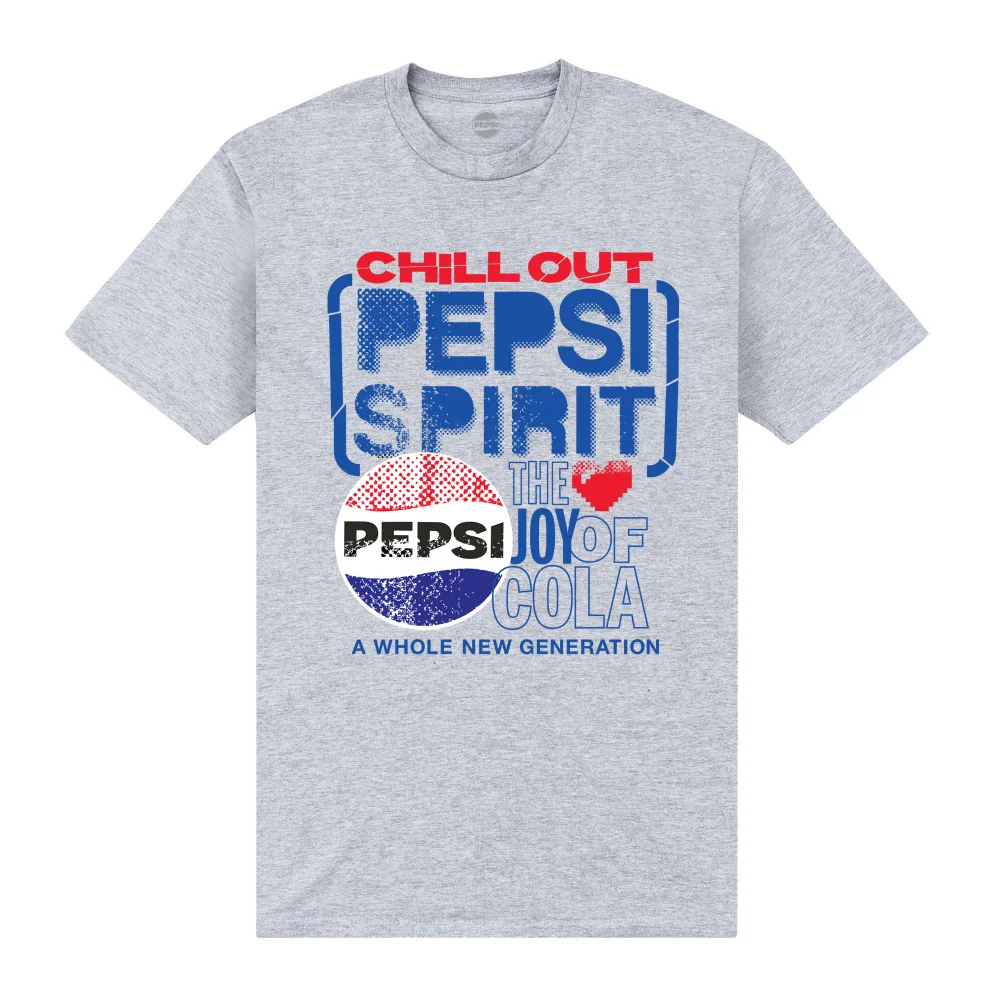 Pepsi Co. The Joy Of Cola Men's T-Shirt - Grey - XXL Afbeelding 1