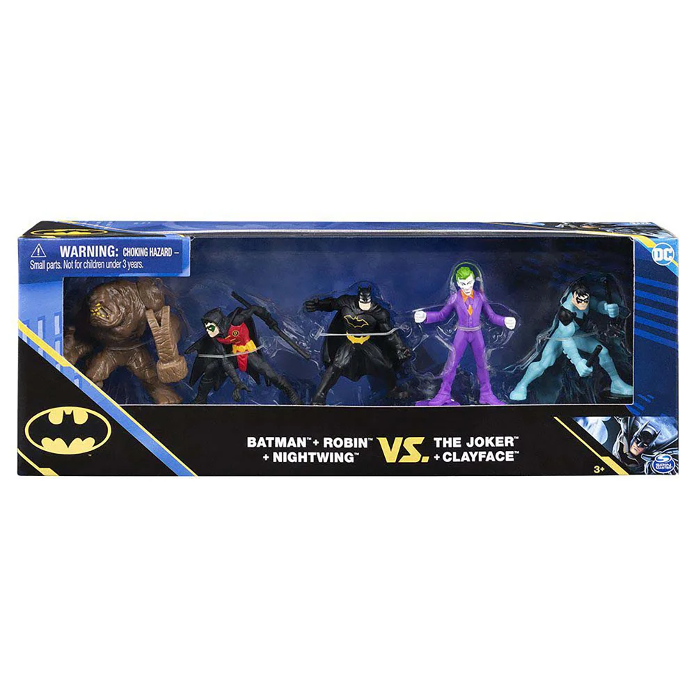 DC Comics, Batman 2-Inch Action Figure 5-Pack Afbeelding 1