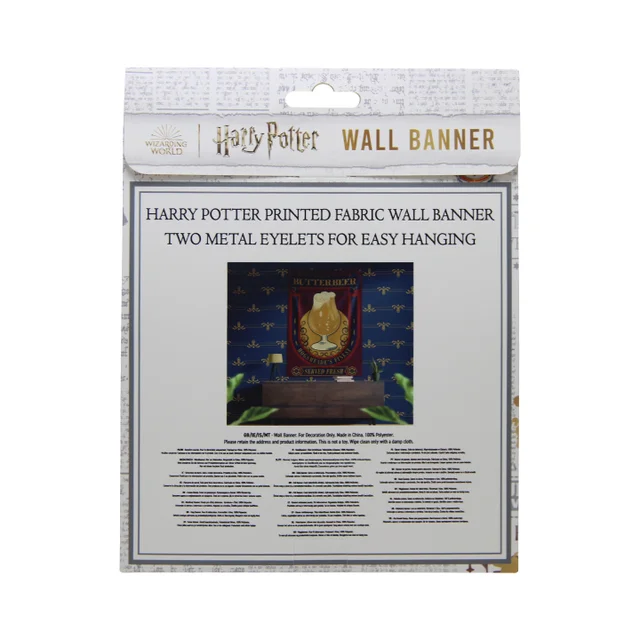 Harry Potter Butterbeer Wall Banner