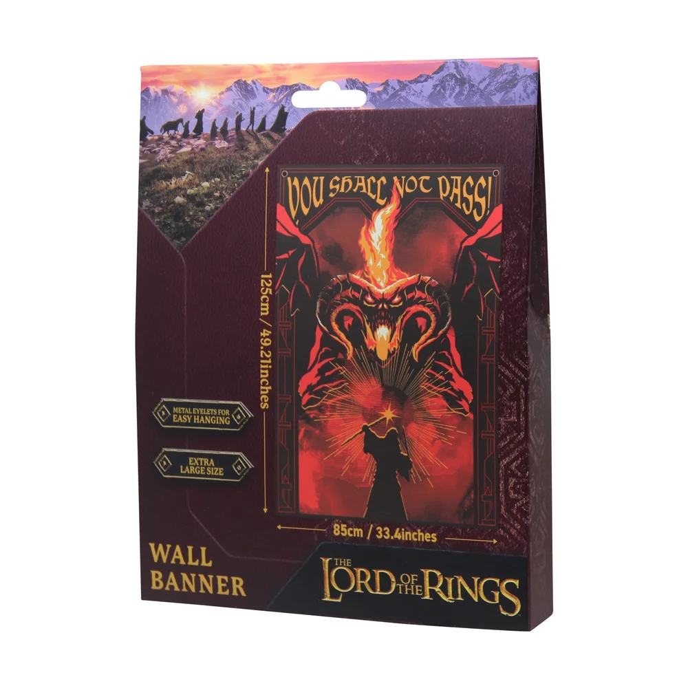 Lord of the Rings Wall Banner Afbeelding 1