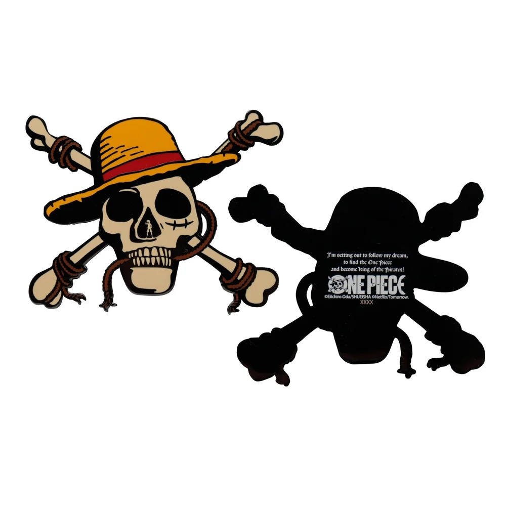 One Piece Limited Edition Jolly Roger Medallion Afbeelding 1
