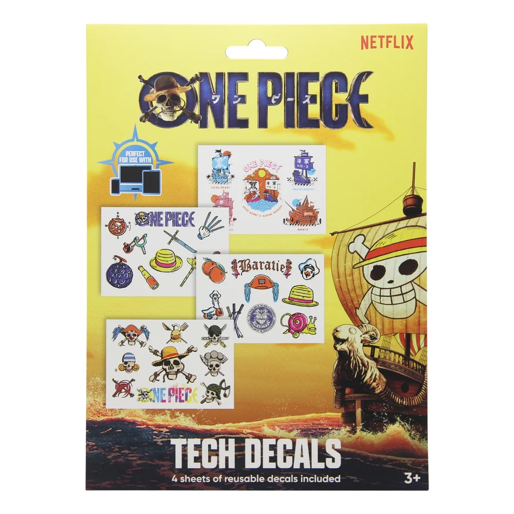 One Piece Tech Decal Stickers Afbeelding 1