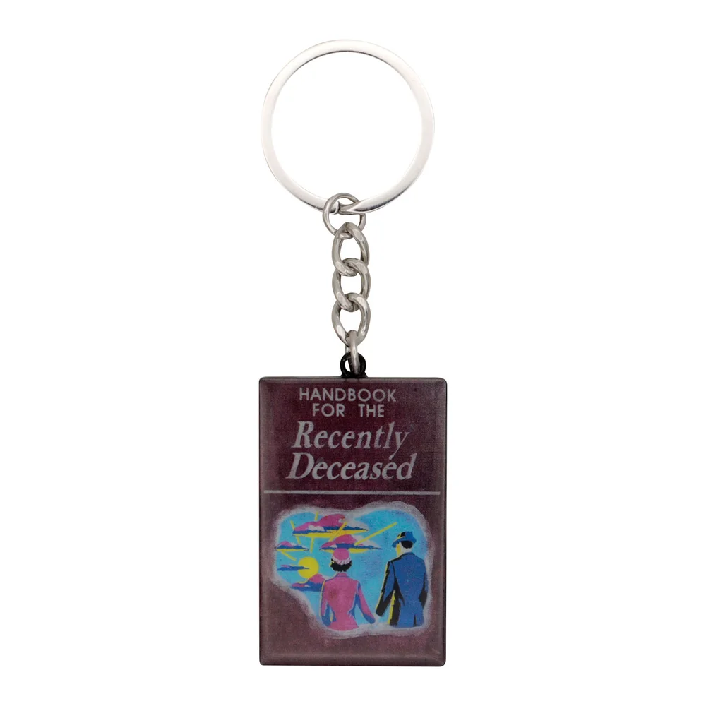 Beetlejuice Handbook of the Recently Deceased Keyring Afbeelding 1