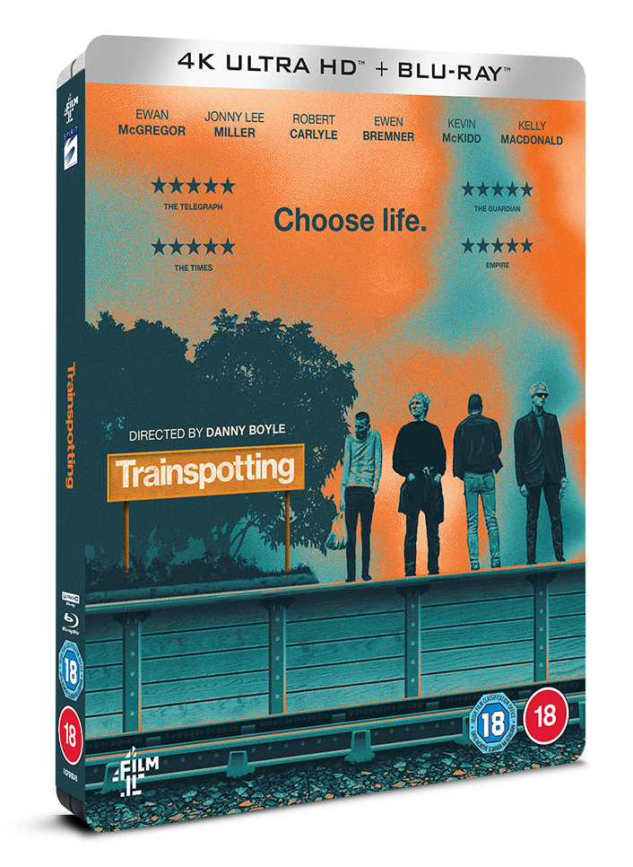 Trainspotting 4K Ultra HD Limited Edition Steelbook Afbeelding 1