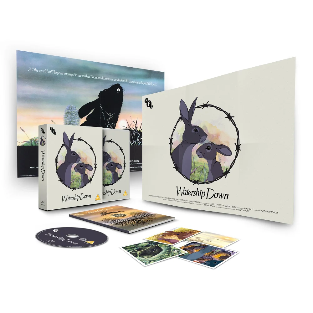 WATERSHIP DOWN LIMITED EDITION BLU-RAY Afbeelding 1