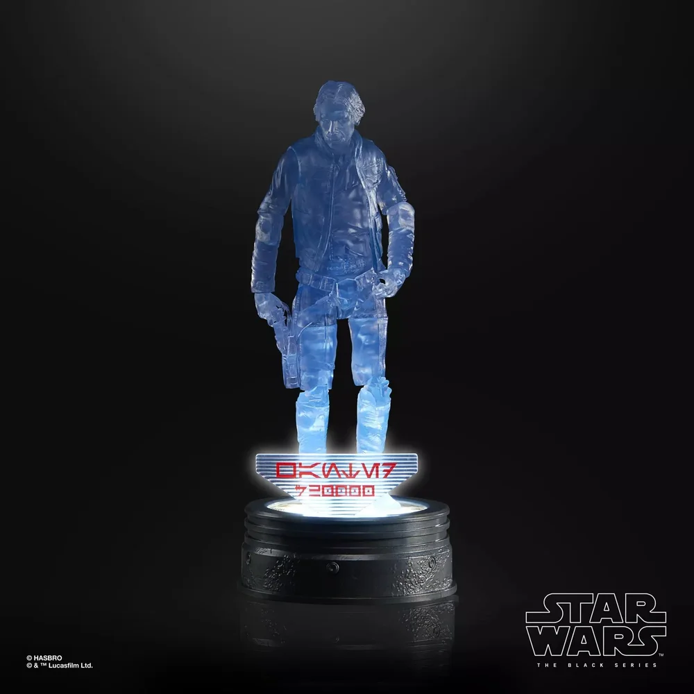 Hasbro Star Wars The Black Series Han Solo Holocomm Collection Action Figure Afbeelding 1