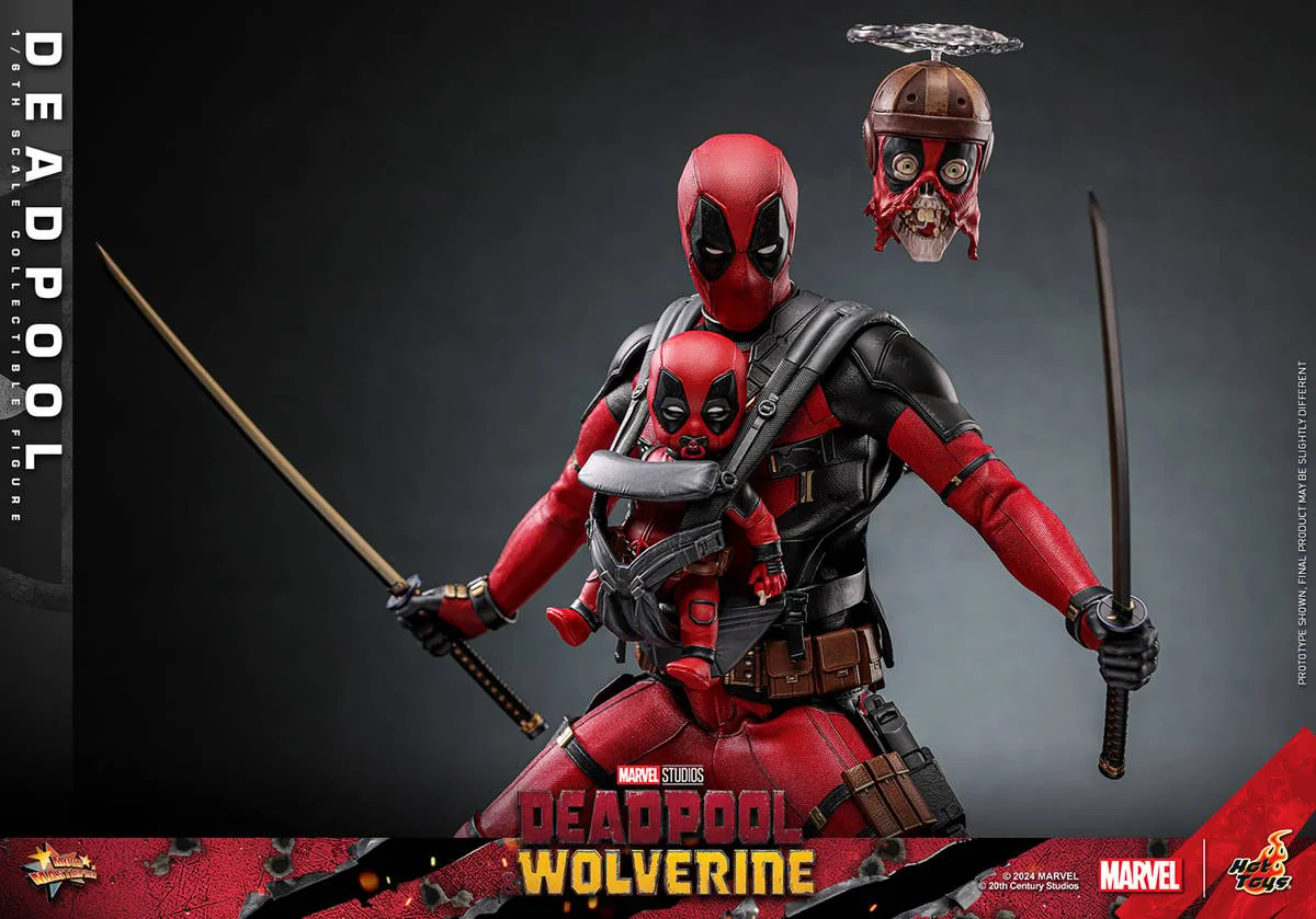 Hot Toys 1:6 Deadpool - Deadpool & Wolverine Afbeelding 1