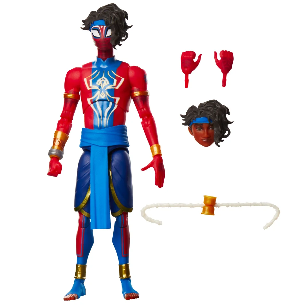Hasbro Marvel Legends Series Pavitr Prabhakar, Spider-Man: Across the Spider-Verse Collectible Action Figure (6”) Afbeelding 1