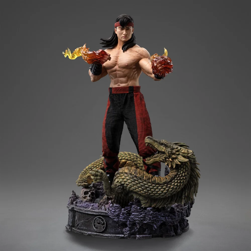 Iron Studios Mortal Kombat Liu Kang 1/10 Art Scale Statue Afbeelding 1