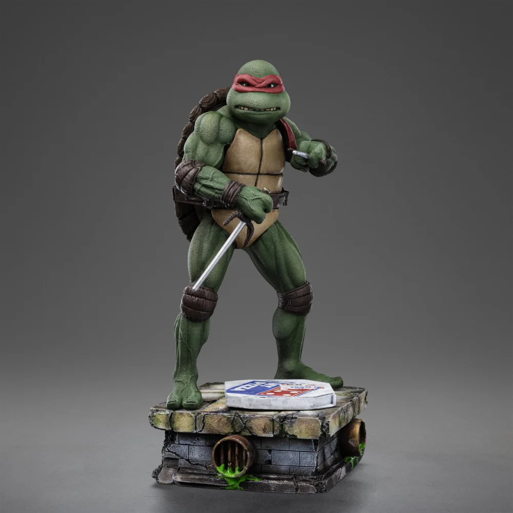 Iron Studios Teenage Mutant Ninja Turtles Raphael 1/10 Art Scale Statue Afbeelding 1