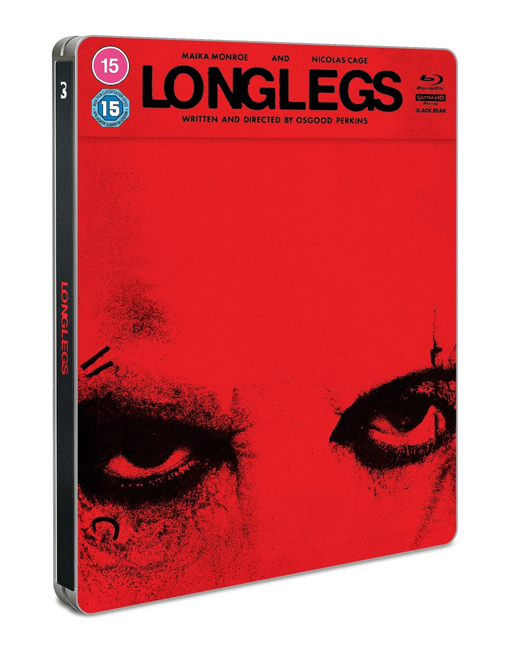Longlegs 4K Ultra HD SteelBook (Includes Blu-ray) Afbeelding 1