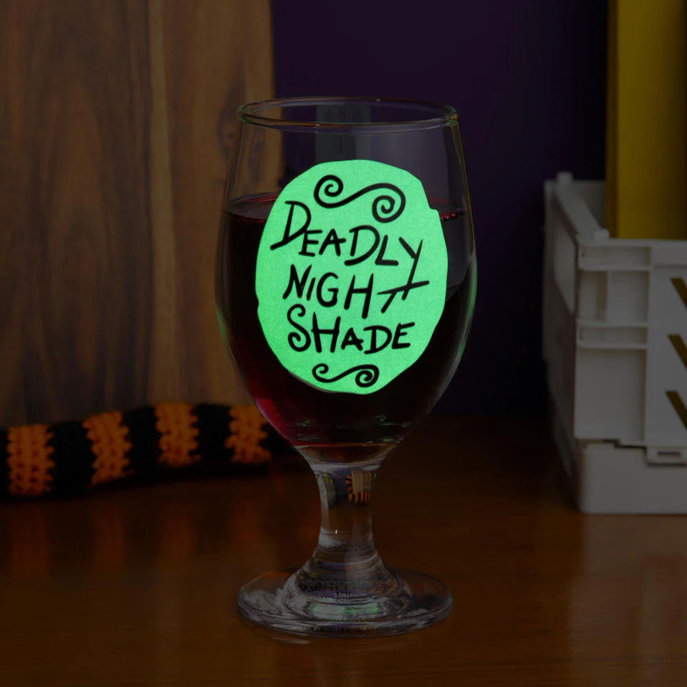 Nightmare Before Christmas Glow in the Dark Glass Afbeelding 1