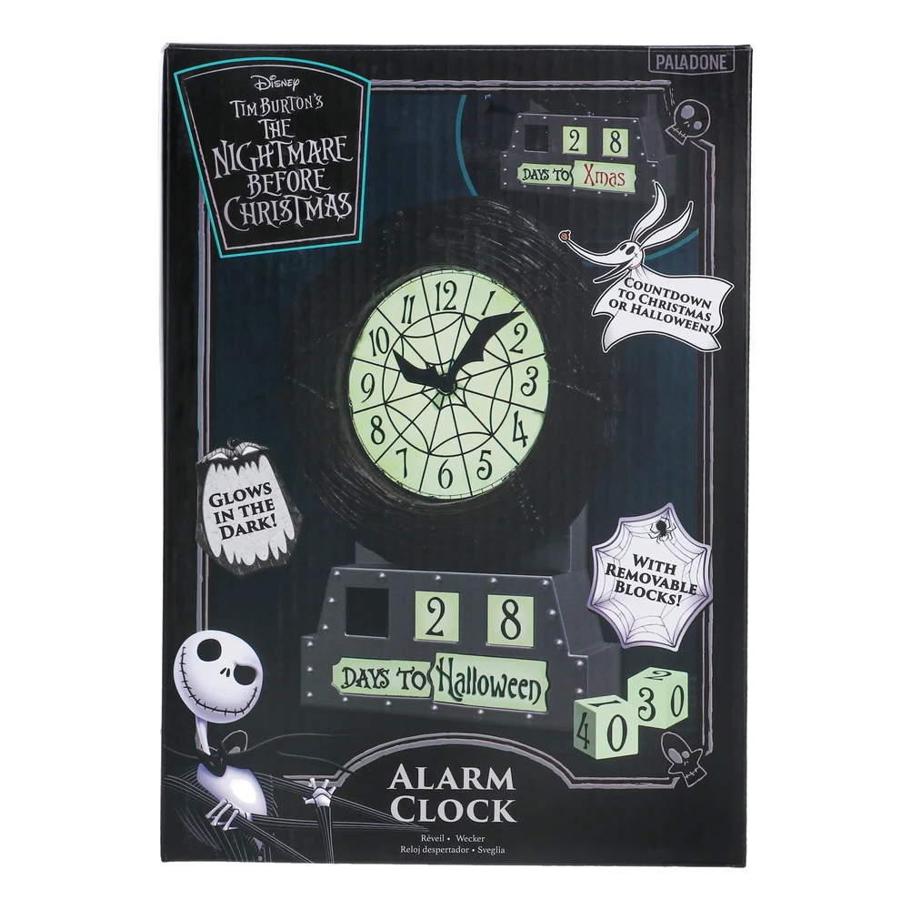 Nightmare Before Christmas Countdown Alarm Clock Afbeelding 1