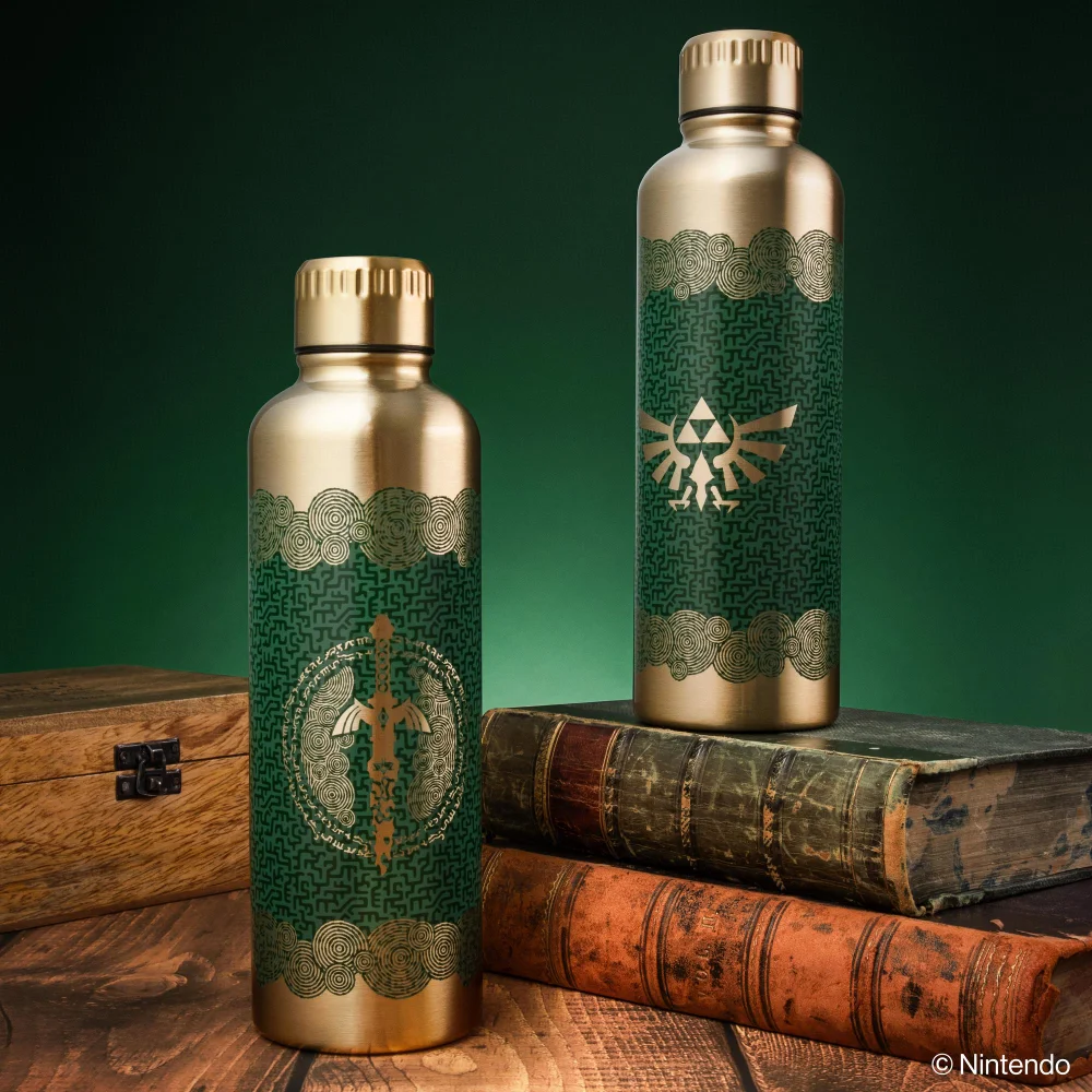 Tears Of The Kingdom Metal Water Bottle Afbeelding 1