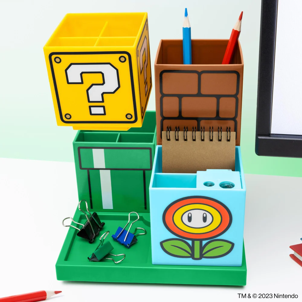Super Mario Desktop Organiser Afbeelding 1