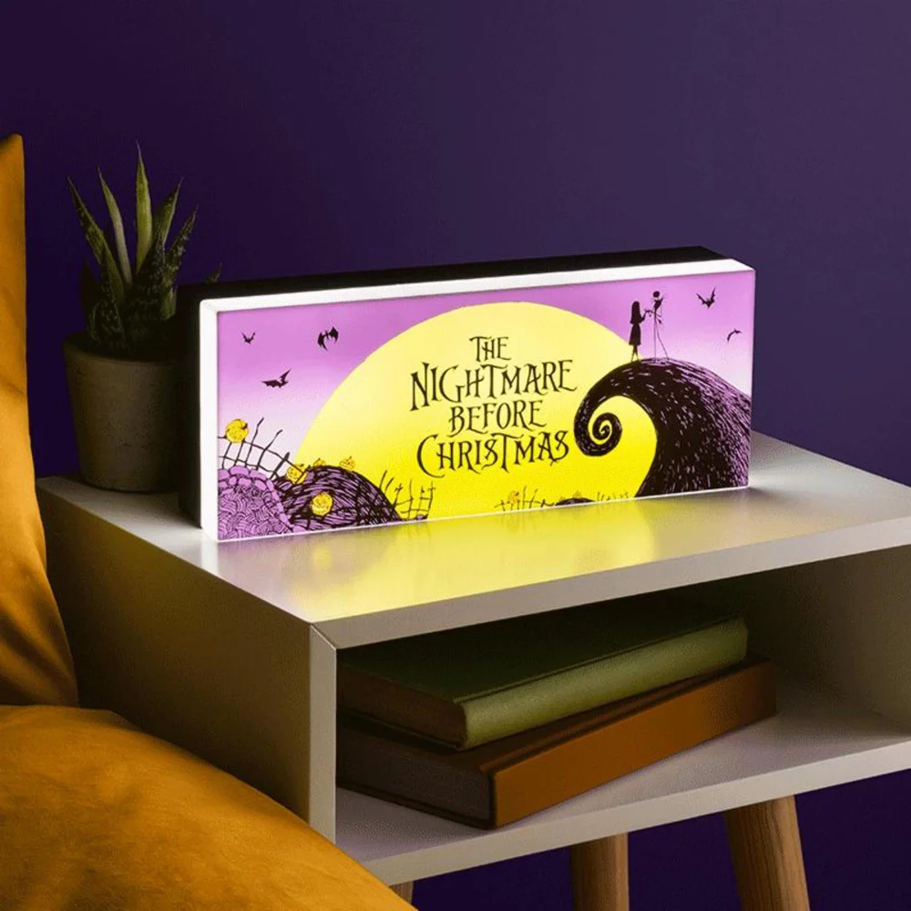 Nightmare Before Christmas Logo Light Afbeelding 1