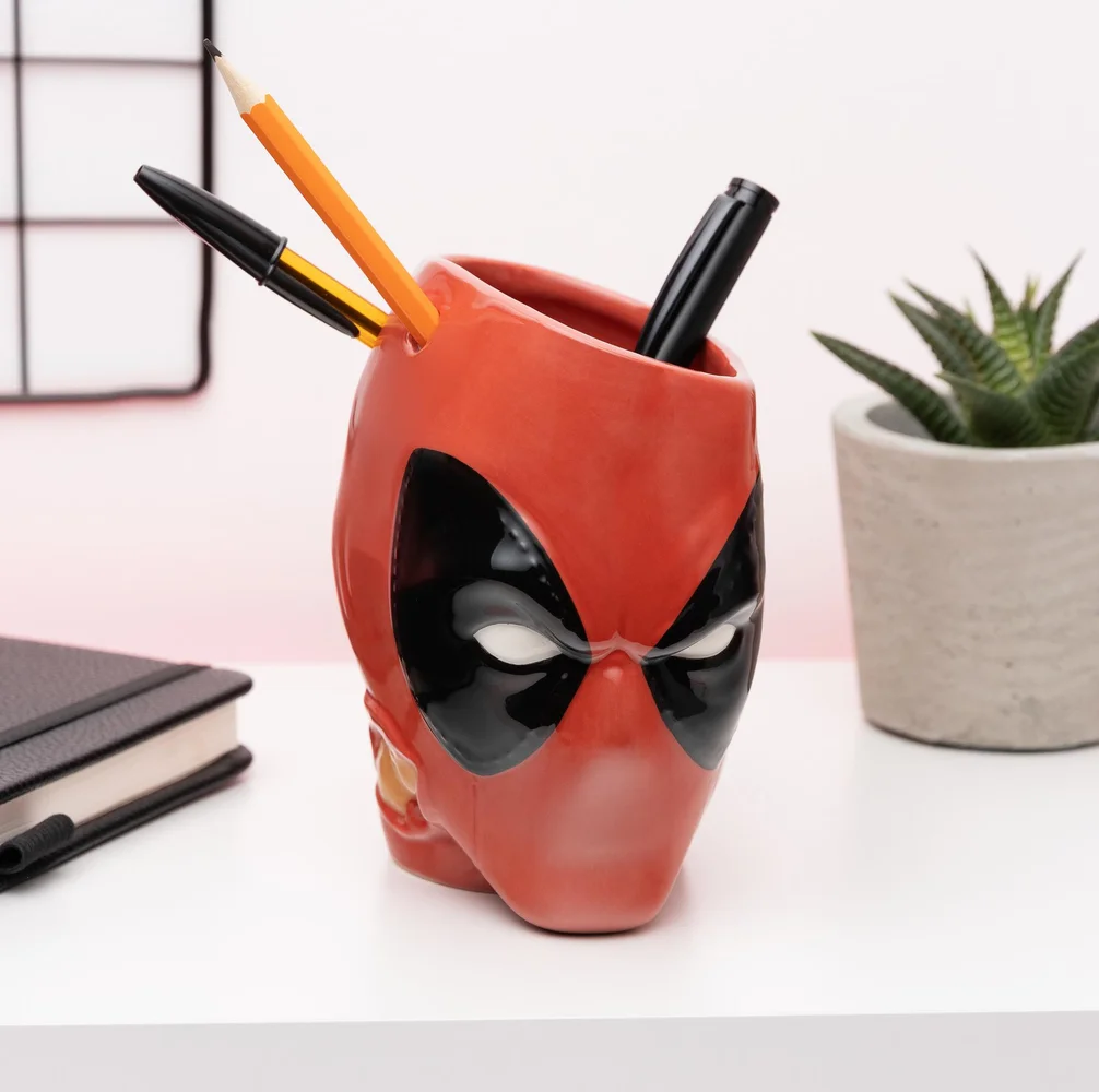 Deadpool Pen and Plant Pot Afbeelding 1