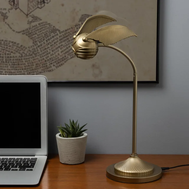 Harry Potter Golden Snitch Posable Desk Lamp