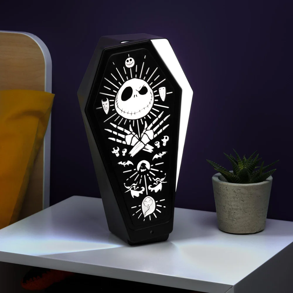 Nightmare Before Christmas Coffin 3D Light Afbeelding 1