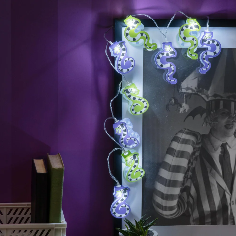 Beetlejuice Shaped String Lights Afbeelding 1