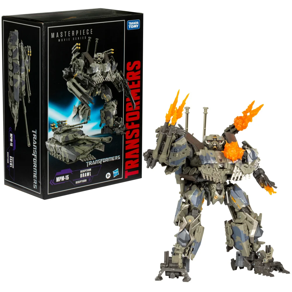 Hasbro Transformers Movie Masterpiece Transformers Movie 1 MPM-15 Decepticon Brawl (10.5-inch) Afbeelding 1