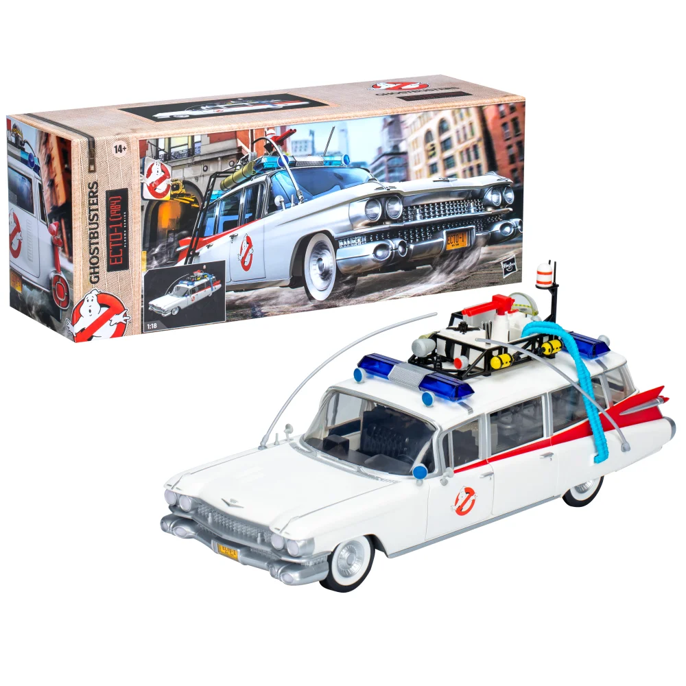 Hasbro Ghostbusters Plasma Series Ecto-1 (1984) Car Toy, Ages 14+ Afbeelding 1