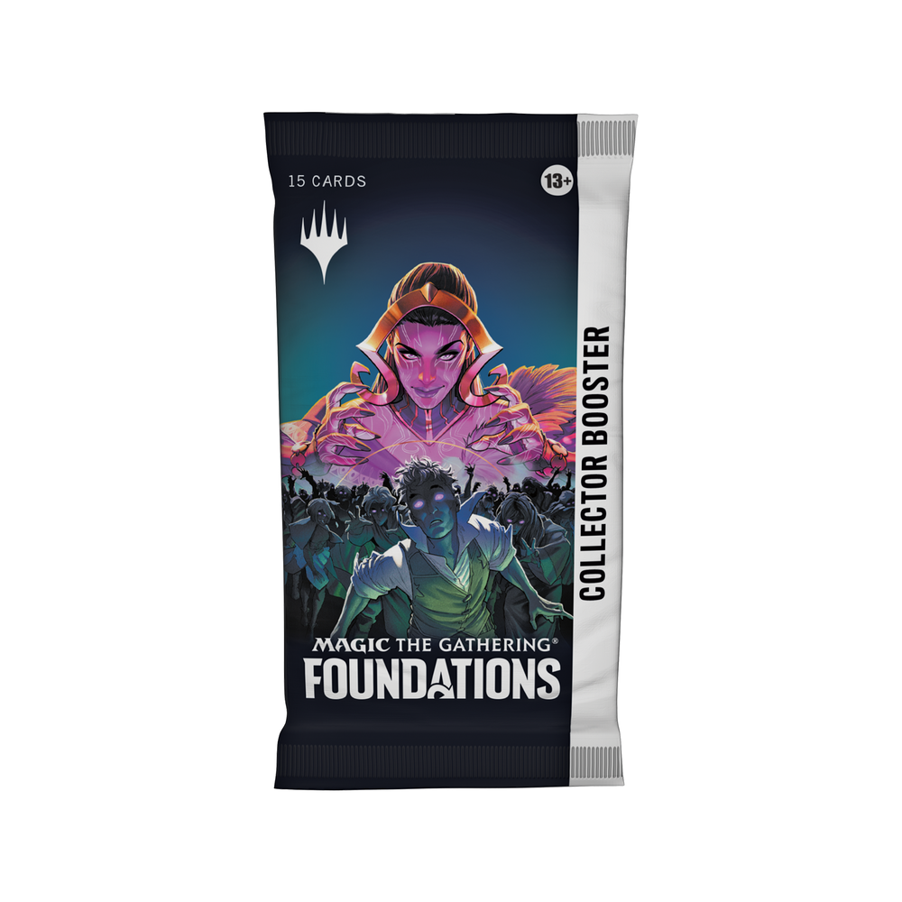 Magic The Gathering Foundations Collector Booster Trading Cards (15 Magic Cards) Afbeelding 1