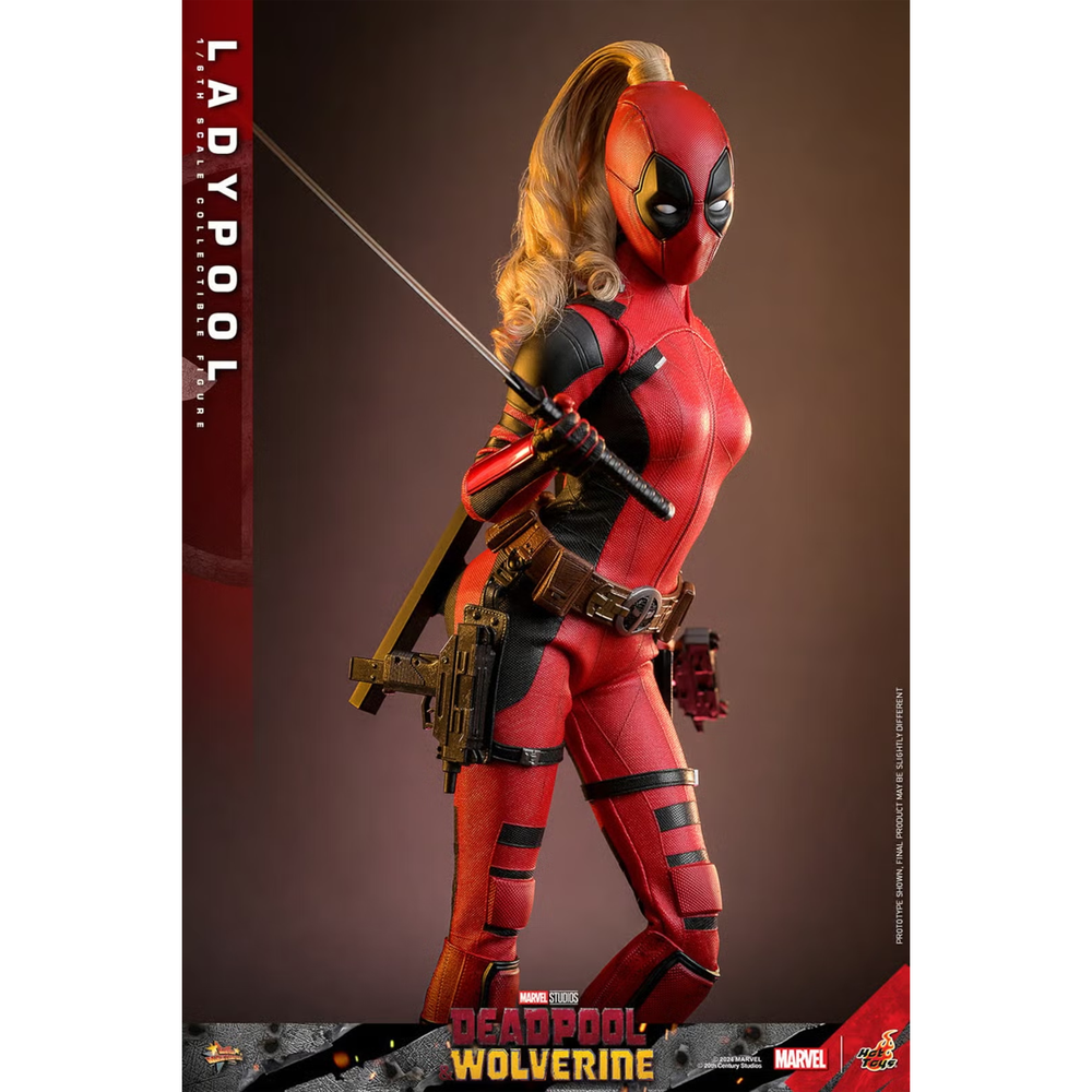 Hot Toys Marvel 1:6 Scale Ladypool - Deadpool & Wolverine Statue Afbeelding 1