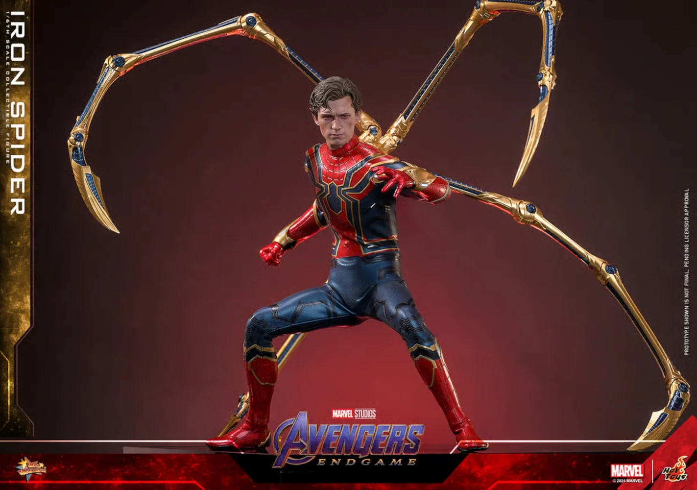 Hot Toys Marvel 1:6 Scale Iron Spider 2.0 Avengers Endgame Statue Afbeelding 1