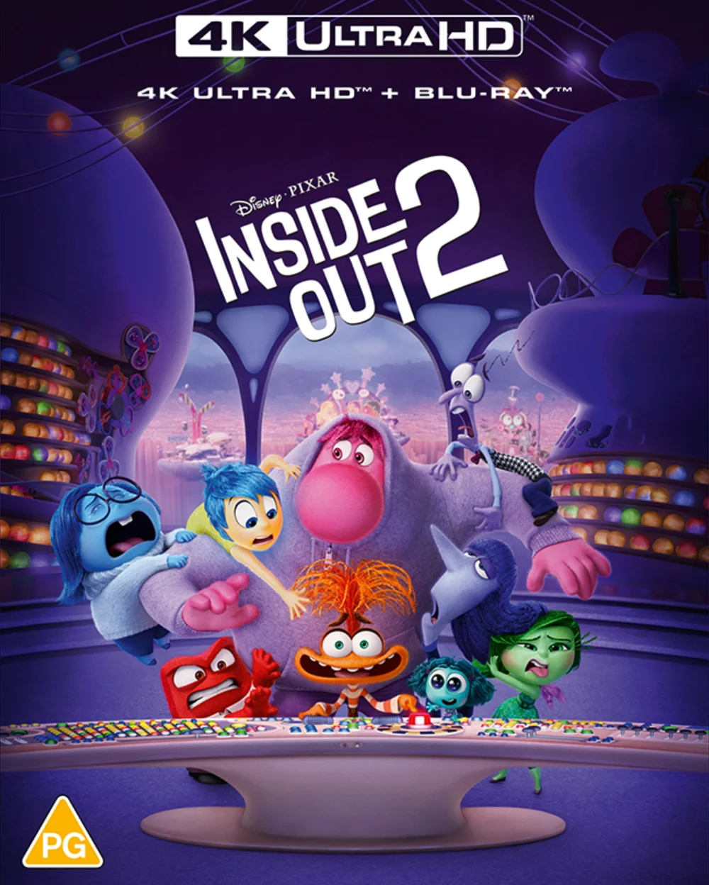 Disney Pixar's Inside Out 2 4K UHD Afbeelding 1